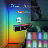 Led Floor Lamp Rgb Modern Corner Decoration